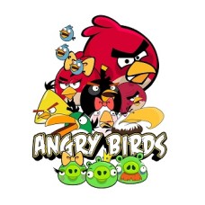 A5Angr11 Vafa Angry birds 20x15cm